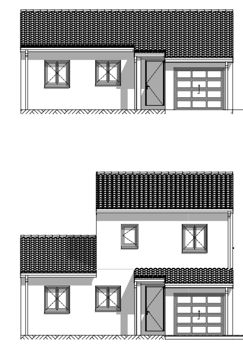 Permis de construire Extension surélévation